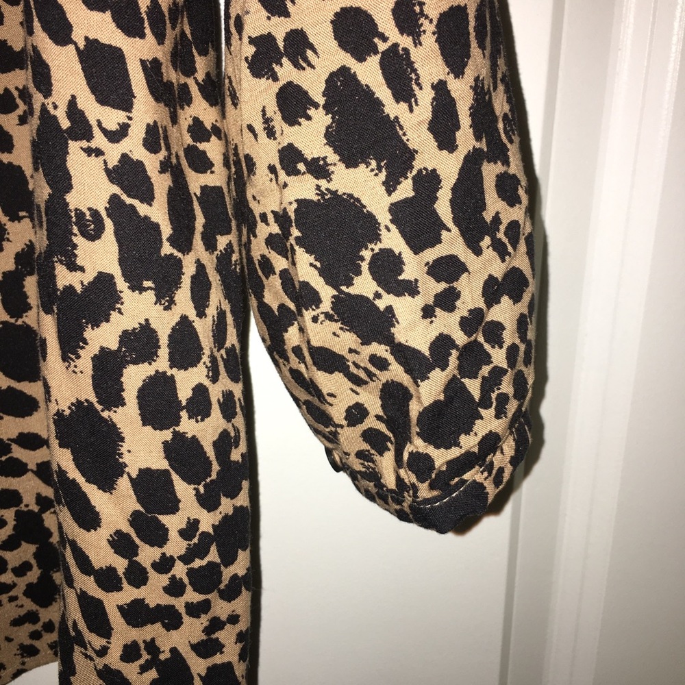 🧩Karen Brooks Leopard Blouse Size 2X🧩 - Picture 5 of 7
